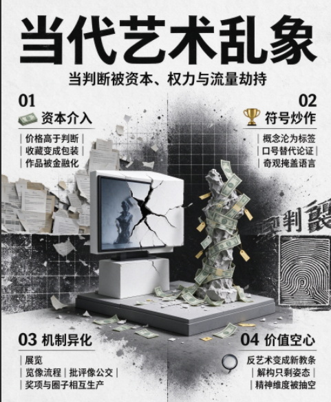 当代艺术所有乱象，根源从来不在市场，而在全行业人的灵魂失守