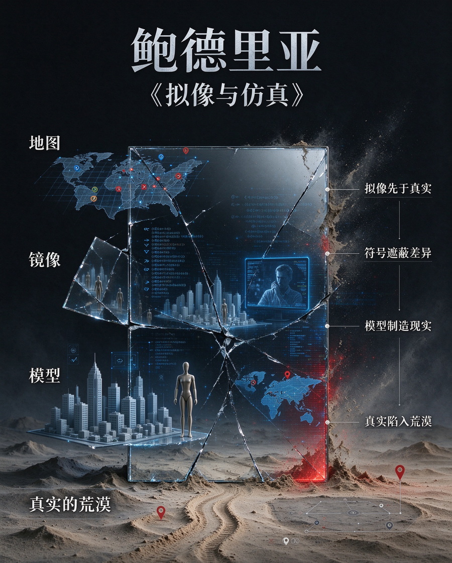 让·鲍德里亚︱《拟像与仿真》